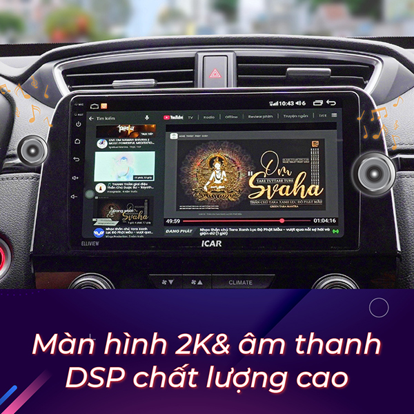 MÀN HÌNH ANDROID ICAR ELLIVIEW U5 BASIC